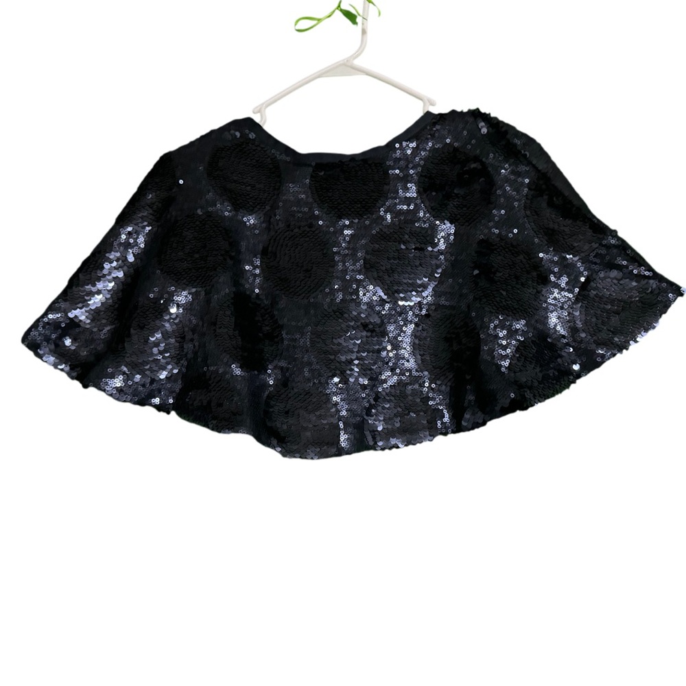 Mini Boden Blue Sequin Skirt 9-10 yrs.